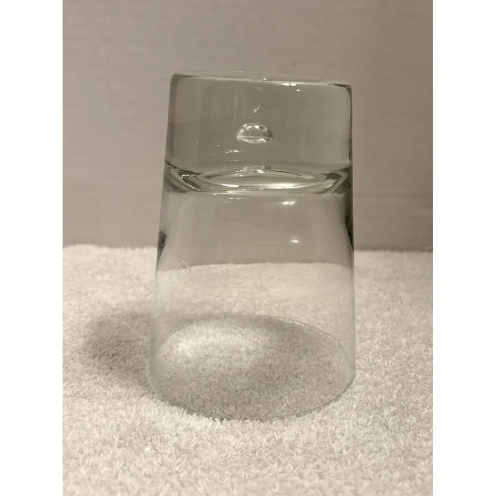 Baileys Irish Cream Glass Heavy Bubble Base Rocks Tumbler Barware Whiskey 4 1/2